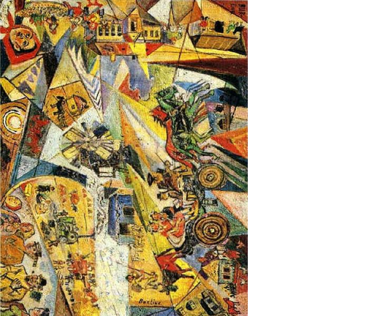 DAVID BURLIUK: THE AMERICAN PERIOD